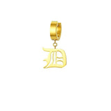 The Old English Initial Earring