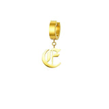 The Old English Initial Earring
