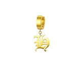 The Old English Initial Earring