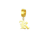 The Old English Initial Earring