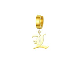 The Old English Initial Earring