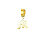 The Old English Initial Earring