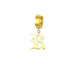 The Old English Initial Earring