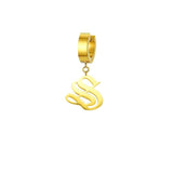 The Old English Initial Earring