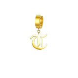 The Old English Initial Earring