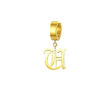 The Old English Initial Earring