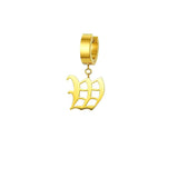 The Old English Initial Earring