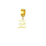 The Old English Initial Earring