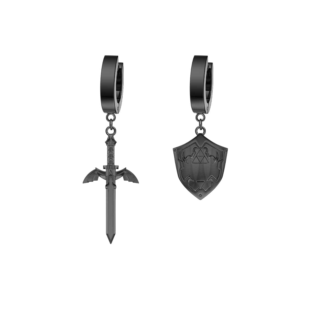 Mister Sword & Shield Earrings