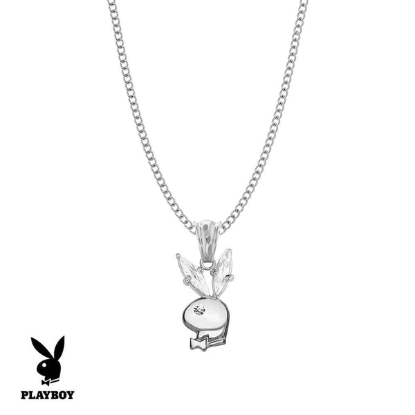 Sterling Silver 2024 Playboy 925 Italy Quality Necklace