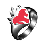The Flaming Heart Ring